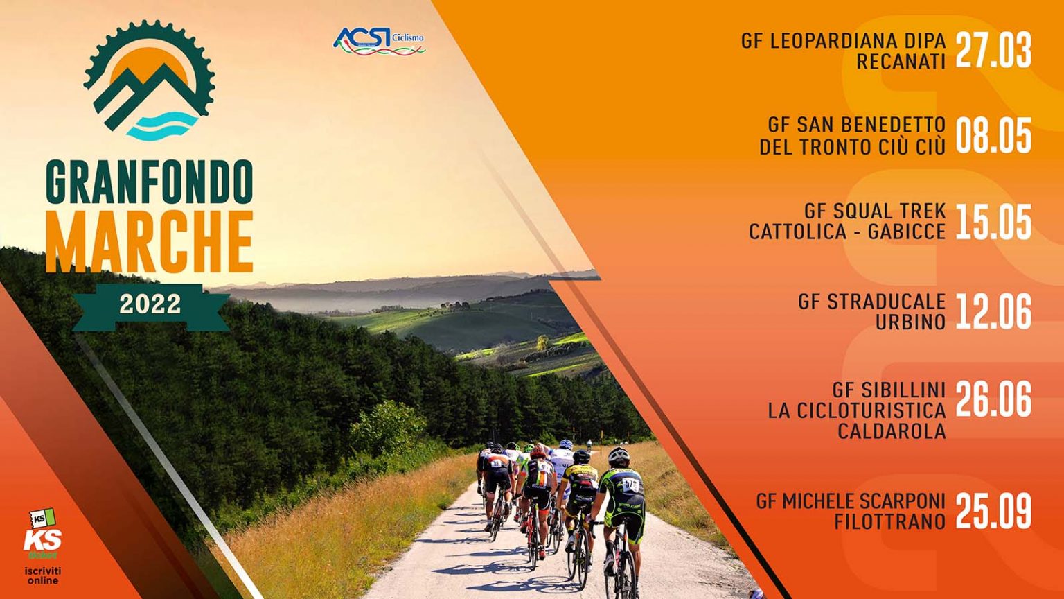 Il calendario del circuito Granfondo Marche 2022 Granfondo Marche